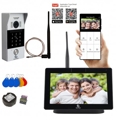 Kit Vidéo Wifi + Clavier
