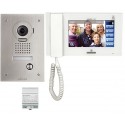 Kit vidéo encastré comprenant :1 platine JPDVF, 1 moniteur JP4MED & 1 alimentation PS2420D