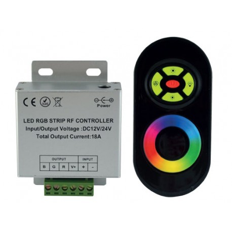 TELECOMMANDE/CONTRÔLEUR RF BANDEAU LED 216W 