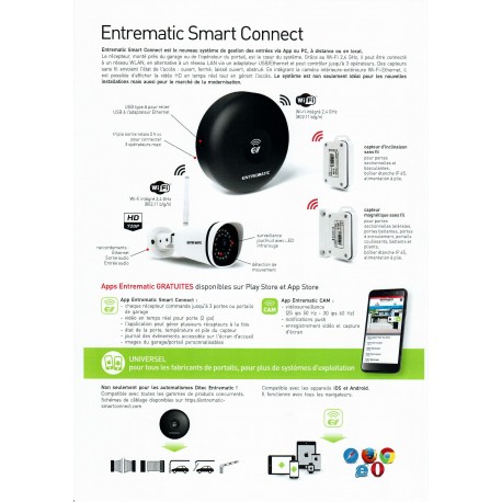 Kit Smart Connect avec capteur d'inclinaison